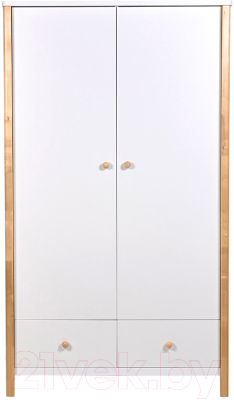 Шкаф Polini Kids Simple двухсекционный с ящиками / 0002770.31 - фото