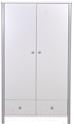 Шкаф Polini Kids Simple двухсекционный с ящиками / 0002770.55