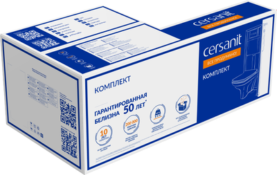 Унитаз подвесной с инсталляцией Cersanit Brasko Smart CO DPL EO / 64916