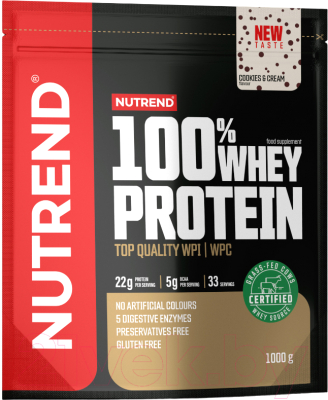 Протеин Nutrend 100% Whey Protein - фото