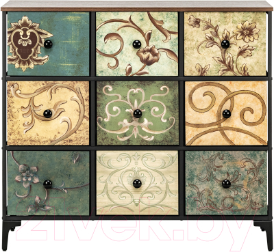 Комод Импэкс Leset Лунет 9 ящиков