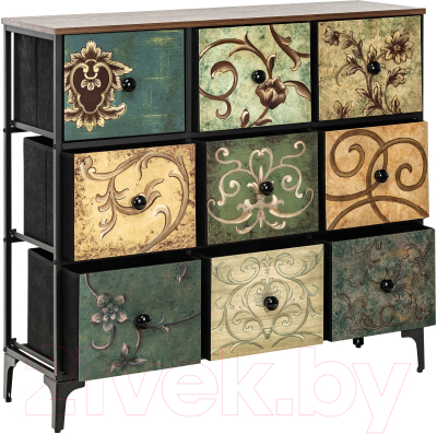 Комод Импэкс Leset Лунет 9 ящиков