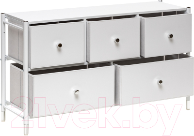 Комод Импэкс Leset Хайди широкий 5 ящиков