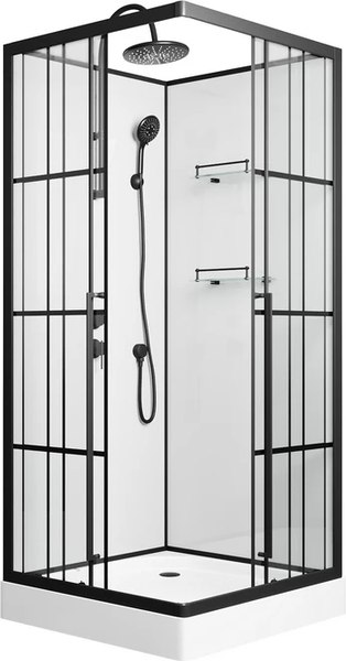 Душевая кабина Niagara Standart ST100/15QL/KL/BKT 100x100x215