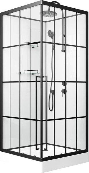 Душевая кабина Niagara Standart ST100/15QR/KL/BKT 100x100x215 - фото