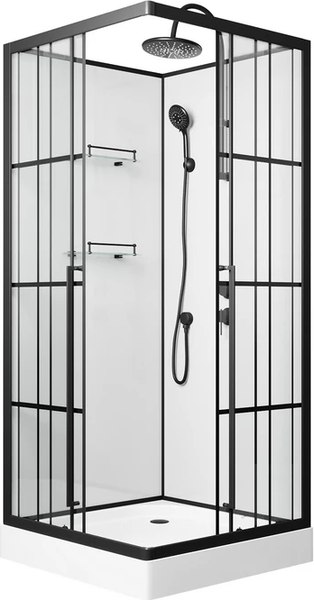 Душевая кабина Niagara Standart ST100/15QR/KL/BKT 100x100x215