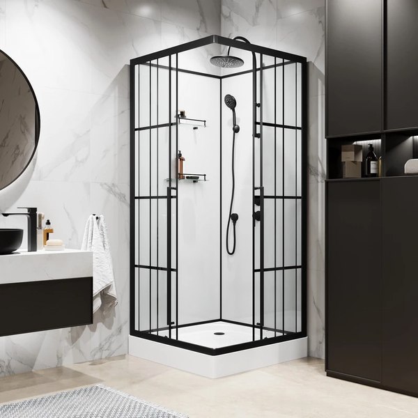 Душевая кабина Niagara Standart ST100/15QR/KL/BKT 100x100x215