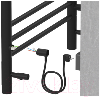 Полотенцесушитель электрический Aquatek Поларис П7 500x700