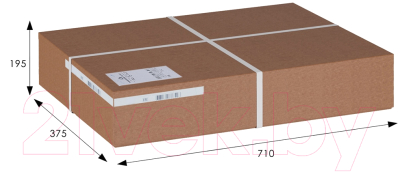 Тумба Мебелик 008490 (лак)