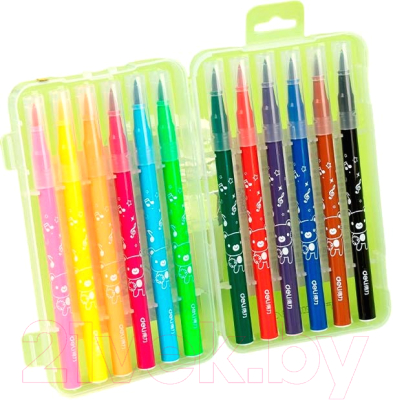 Фломастеры Deli ColoRun / HM55512 - фото