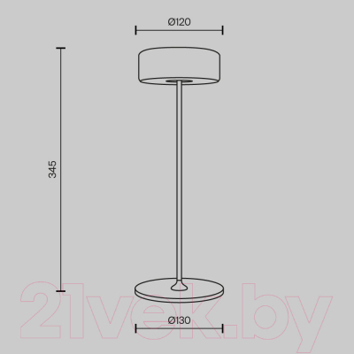 Прикроватная лампа Maytoni AI Collaboration MOD229TL-L3B3K2
