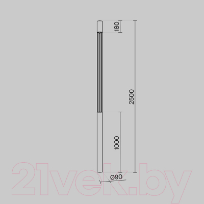 Светильник уличный Maytoni Mill O427FL-L30GF3K
