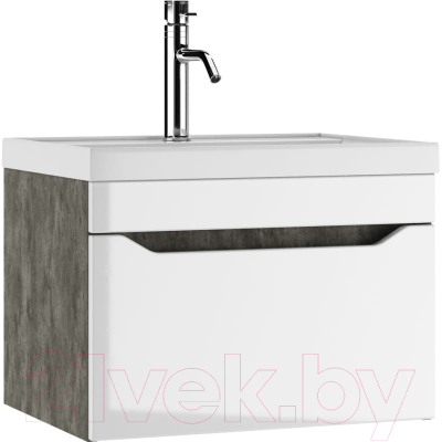 Тумба под умывальник Айсберг Bazis 60 Ева В1 DA5905T - фото