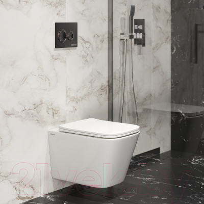 Унитаз подвесной с инсталляцией Berges Floe S / 043346