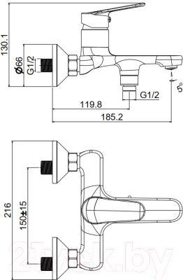 Смеситель Ekko EM3293