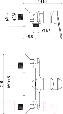 Смеситель Ekko EM9093