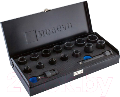 Набор головок слесарных Norgau N19K-016 / 064041816 - фото