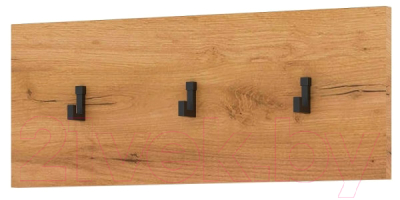 Вешалка для одежды Памир Гретта 500 с крючками - фото