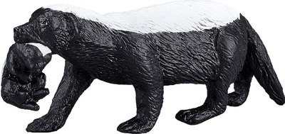 Фигурка коллекционная Konik Медоед, самка с детенышем / AMW2065 - фото