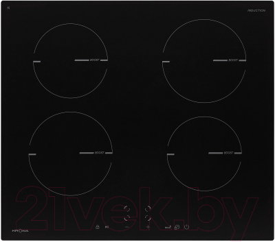 Индукционная варочная панель Krona Magier 60 BL 4BTK / КА-00005762 - фото