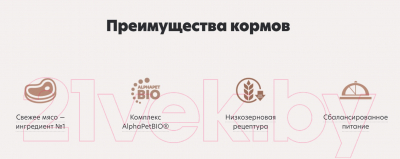 Влажный корм для кошек AlphaPet WOW Цыпленок / 211004