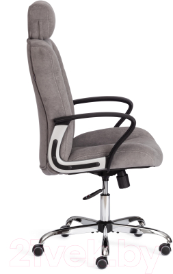 Кресло офисное Tetchair Oxford хром/флок