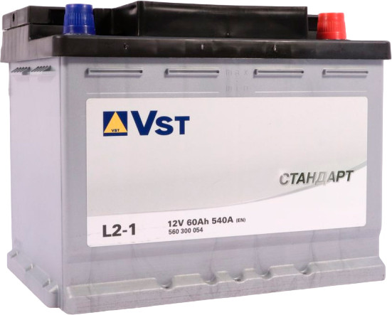 Автомобильный аккумулятор VST 560300054 - фото