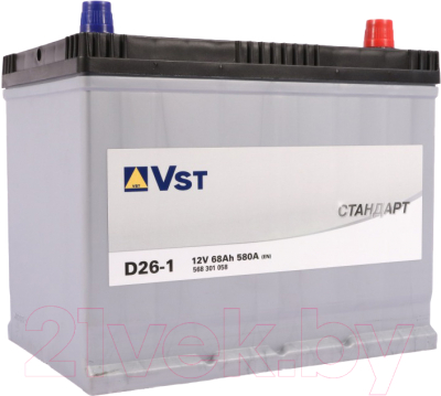 Автомобильный аккумулятор VST 568301058 - фото