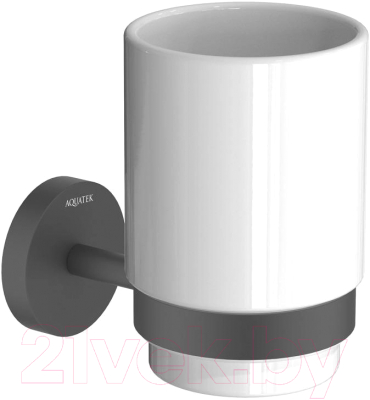 Стакан для зубной щетки и пасты Aquatek Бетта AQ4604MB - фото