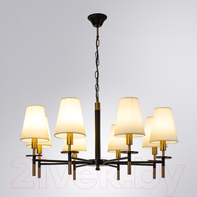 Люстра Arte Lamp Riccardo A4075LM-8BK