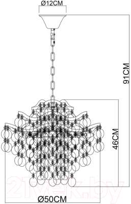 Люстра Arte Lamp Pipirima A4065SP-6SG