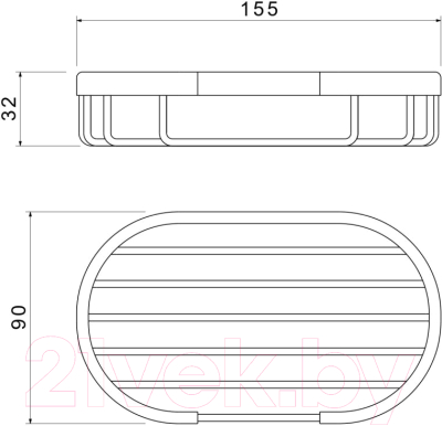Мыльница Aquatek AQ4956CR