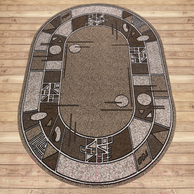 Ковер Белка Лайла Де Люкс Овал / 15804_10822