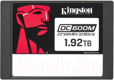 SSD диск Kingston DC600M 1.92TB (SEDC600M/1920G) - фото