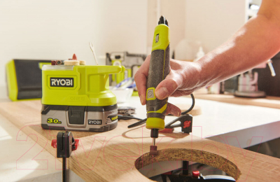 Прямая шлифовальная машина Ryobi One + RRT18-0 (5133004939)