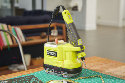 Прямая шлифовальная машина Ryobi One + RRT18-0 (5133004939)