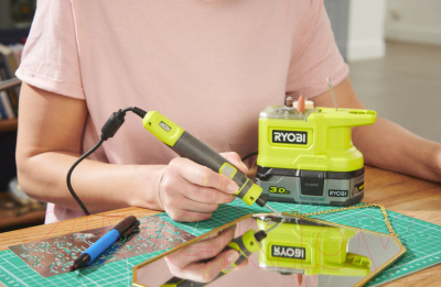 Прямая шлифовальная машина Ryobi One + RRT18-0 (5133004939)