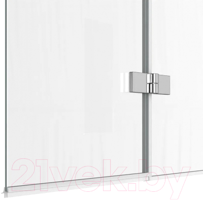 Стеклянная шторка для ванны Teymi Anni 80x140 / T00276