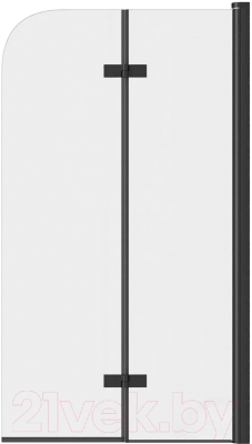 Стеклянная шторка для ванны Teymi Anni 80x140 / T00277 - фото