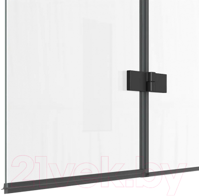 Стеклянная шторка для ванны Teymi Anni 80x140 / T00277