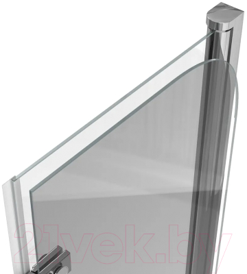 Стеклянная шторка для ванны Teymi Anni 100x140 / T00279