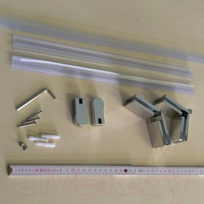 Стеклянная шторка для ванны Teymi Anni 100x140 / T00279