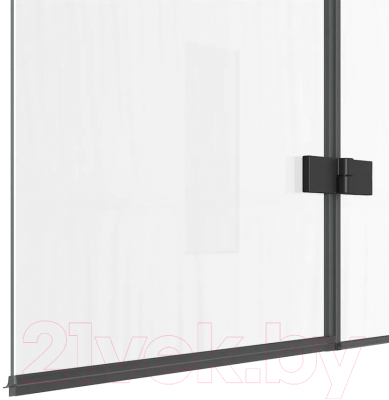 Стеклянная шторка для ванны Teymi Anni 100x140 / T00280