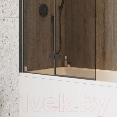 Стеклянная шторка для ванны Teymi Anni S 100x140 / T00281