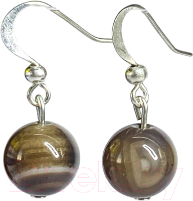 Серьги Wolves Элитный Агат 40763 №1 - фото