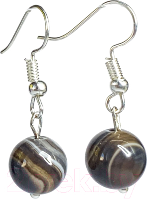 Серьги Wolves Элитный Агат 40764 №2 - фото