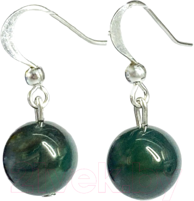 Серьги Wolves Элитный Агат 40771 №1 - фото