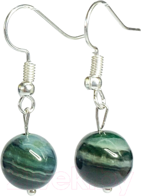 Серьги Wolves Элитный Агат 40772 №2 - фото