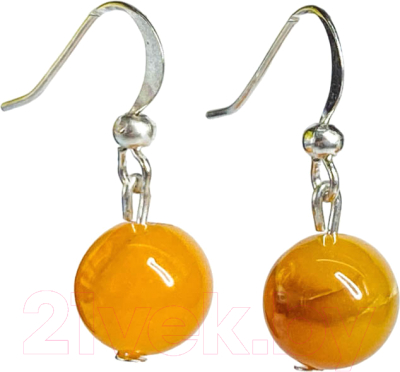 Серьги Wolves Элитный Агат 40783 №1 - фото