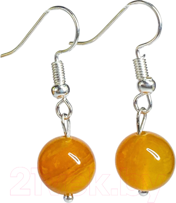 Серьги Wolves Элитный Агат 40784 №2 - фото
